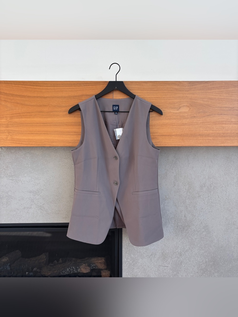 NWT GAP Longline Vest, Size S